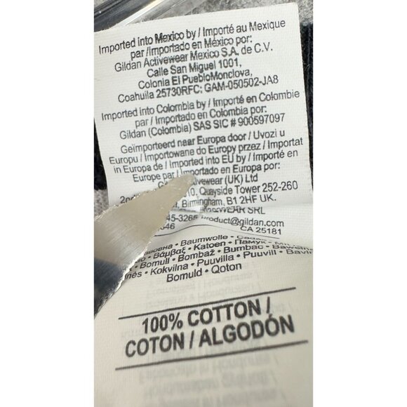 Vans "Off The Wall" Raglan Tee XL Black & White Checkerboard By Gildan - Picture 5 of 9